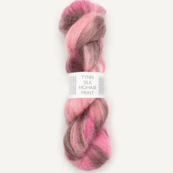 Tynn Silk Mohair Print