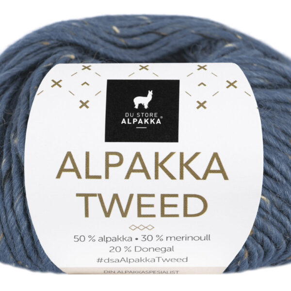 Alpakka Tweed - 133 Indigo