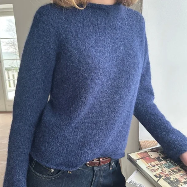 Plain Yoke Pullover